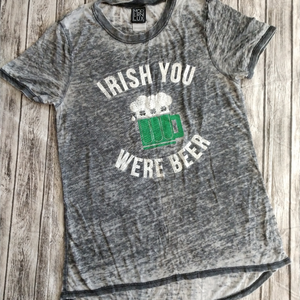 Men's XS Irish You Were Beer Saint Patrick's Day T
